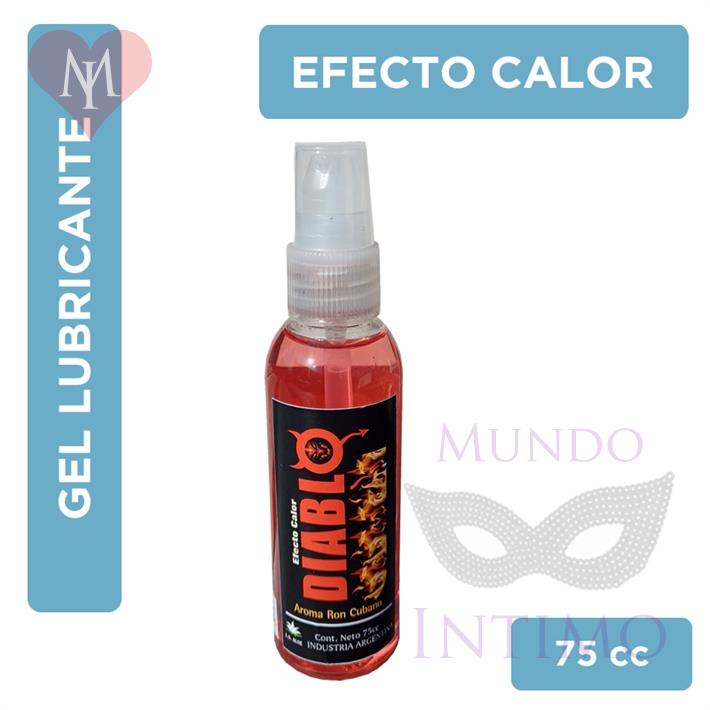 Gel lubricante efecto calor DIABLO 75cc